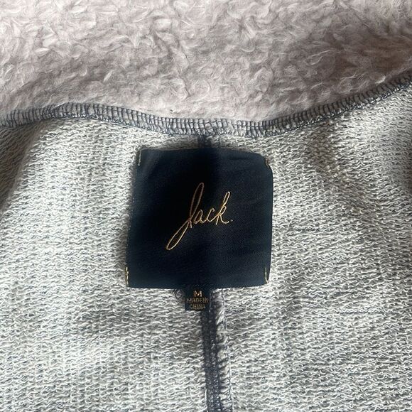 🌻 Jack French Terry Wrap Cardigan Size M - Picture 5 of 9